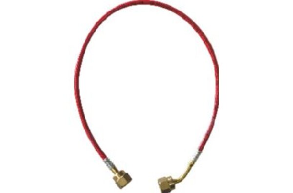 JB CLRF-18R REFFLEX® Charging Hose for Hydrocarbon Refrigerants Side View