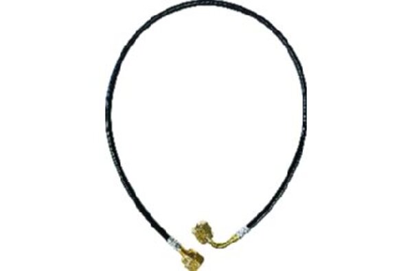 JB CNTL90-18 18" Black Pressure Control Hose Side View
