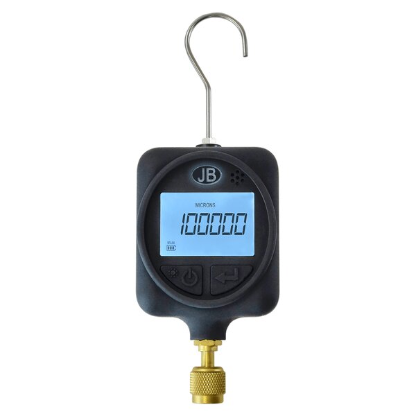 JB DV-24N Digital Vacuum Gauge Side View
