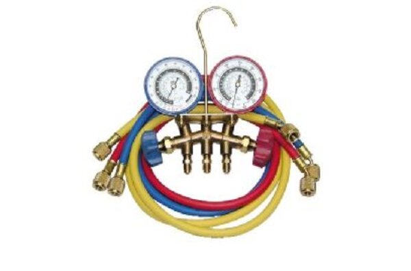 JB M2-8 M2 Series 2-Valve Manifold Side View