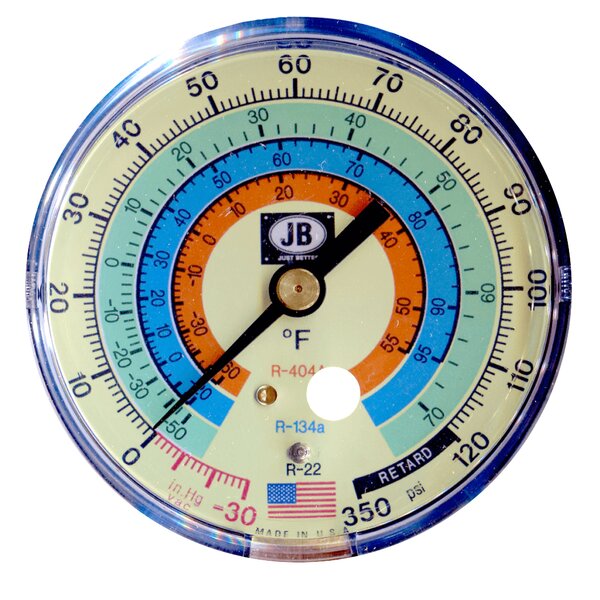 JB M2-851 Low Side Gauge Side View