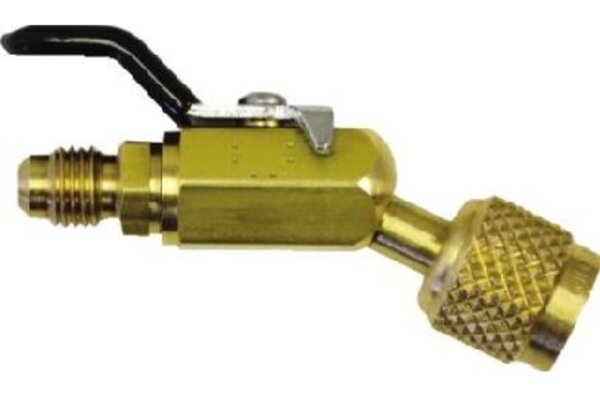 JB MBV4-01 1/4" Mini Ball Valve Side View
