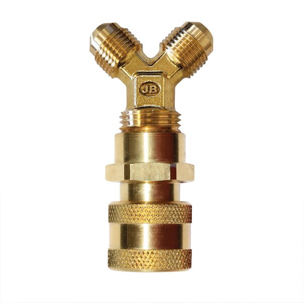 JB QC-208 1/2" Y-FORCE Coupler Connector Side View