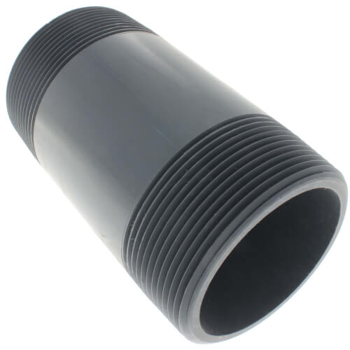 3" x 18" PVC Schedule 80 Threaded Nipple qt