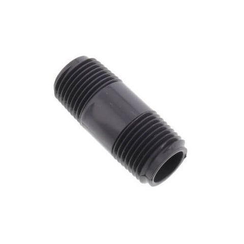 1/2" x 2" PVC Schedule 80 Threaded Nipple
