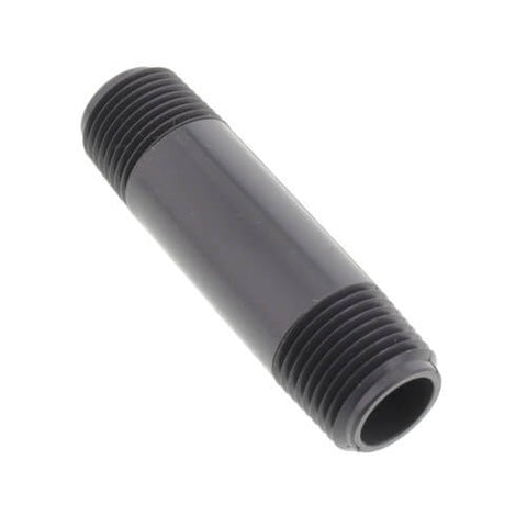 1/2" x 3" PVC Schedule 80 Threaded Nipple