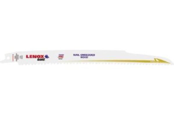 Lenox 21062956GR Power Arc Curved Reciprocating Blades Front View