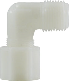 White Nylon Male Elbow