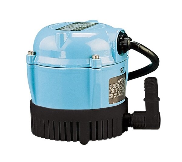 Little Giant 1 Submersible In-Line Pump Side View
