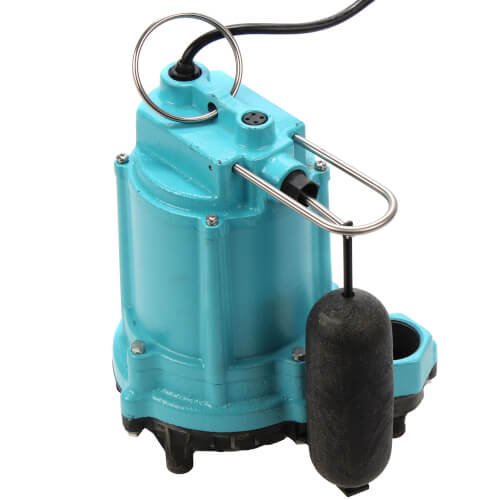 Little Giant 6EC-CIA-SFS Submersible Sump Pump Side View
