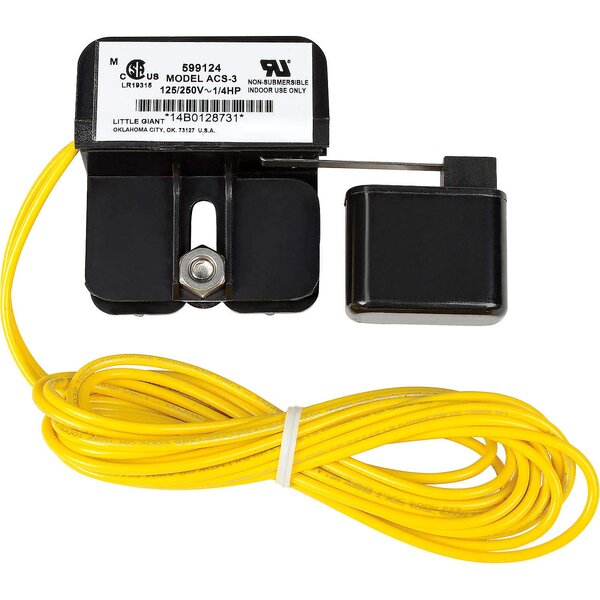 Little Giant ACS-3 Overflow Safety Switch Side View