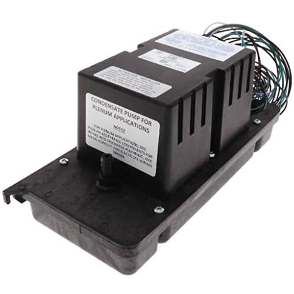 Little Giant VCC-20-P/230 230V Low Profile Plenum Rated Condensate Pump Side View
