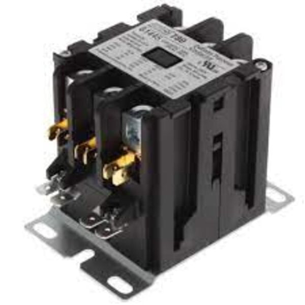 MARS 61445 780 Definite Purpose Contactor 3P, Box Lug Side View