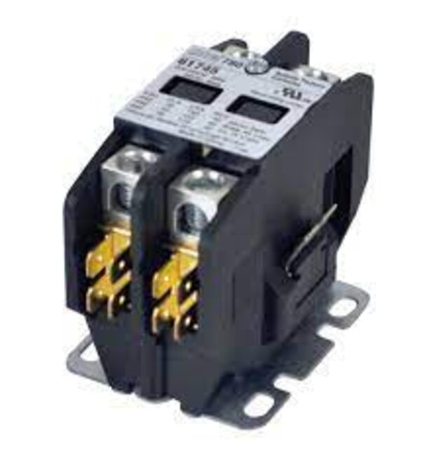 MARS 61745 780 Definite Purpose Contactor 2P, Box Lug Side View