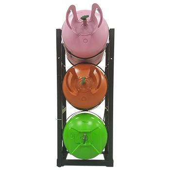 MASTERJ Tank Holders Racks, Front View With Balloons