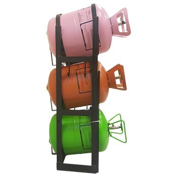 MASTERJ Tank Holders Racks, View From Left With Balloons