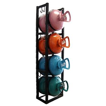 MASTERJ Tank Holders Racks With Balloons, Side View