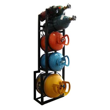 MASTERJ Tank Holders Racks, Side View With Balloons
