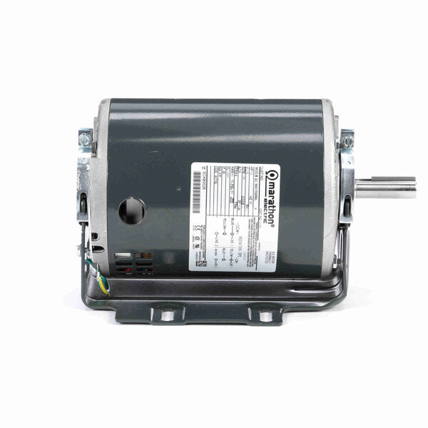 Marathon Open Drip Proof Belt Drive Motor Front view