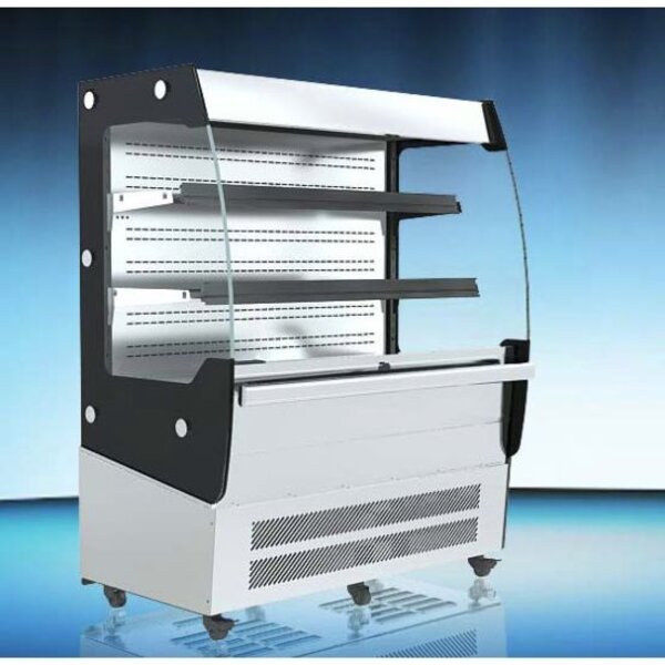 Marchia MDS200 40" Open Air Cooler Grab and Go Refrigerator Side View