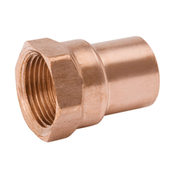 3/4" ID x 3/4" Female Adapter, Copper Fitting BM11027