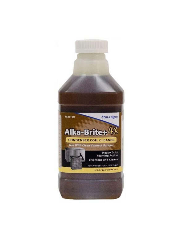Nu-Calgon 4120-90 Alka-Brite Plus 4X Concentrate Coil Cleaner Front View