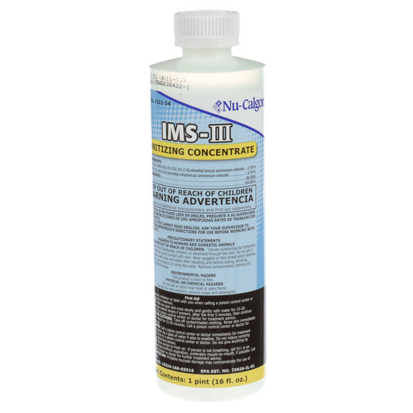 Nu-Calgon 4211-34 Ice Machine Sanitizer III Front View