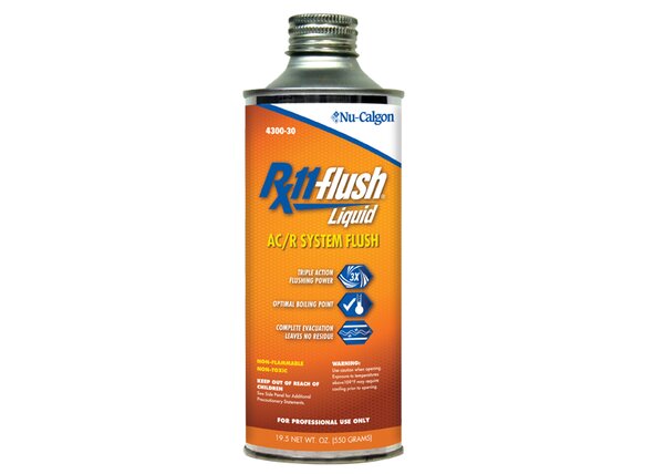 Nu-Calgon 4300-30 Rx11-flush Liquid Front View