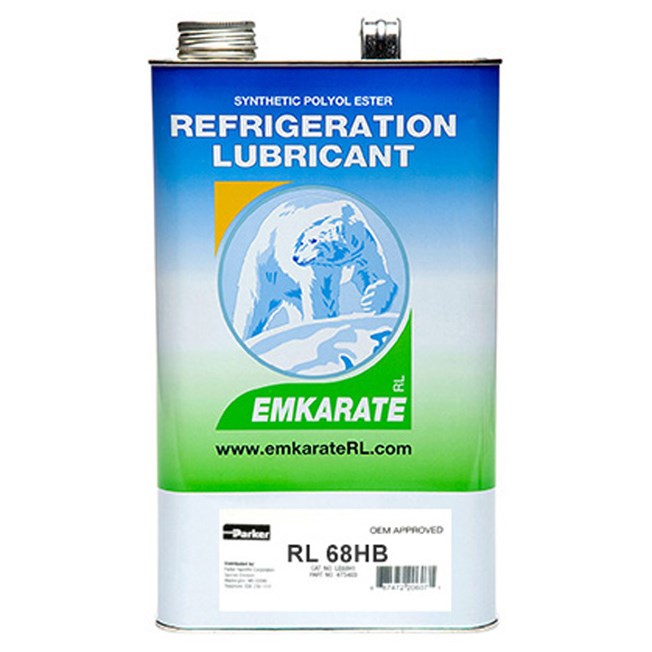 Nu-Calgon 4316-86 Refrigeration Oil, Uniqema RL68HB Front View