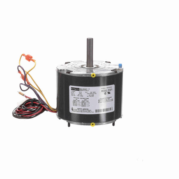 Fasco Totally Enclosed Air Over OEM Replacement Motor Front view