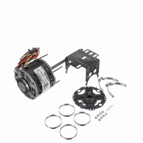 Genteq Open Air Over OEM Replacement Motor Side view
