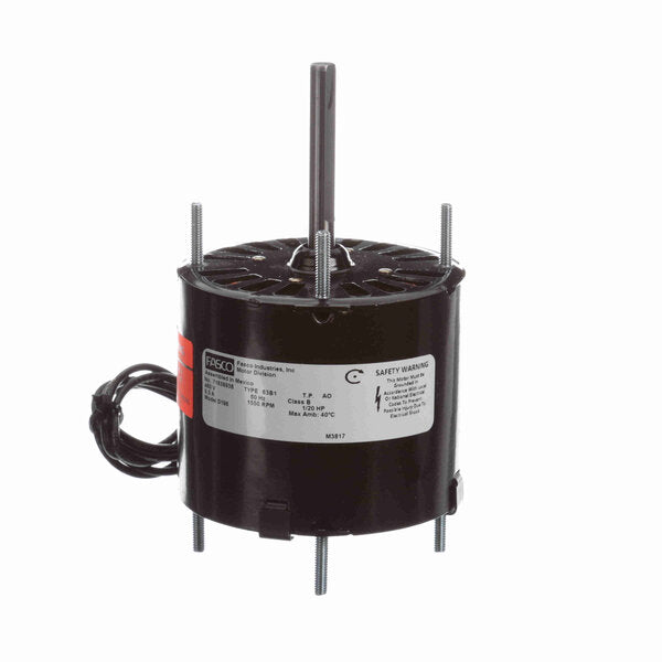 Fasco Open Air Over OEM Replacement Motor Front view