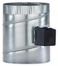 Braeburn Power Open, Spring Return Round Damper