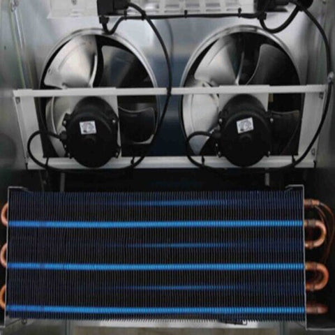 Turbo Air Medium Temp Outdoor Package Refrigeration Unit View From The Middle 4