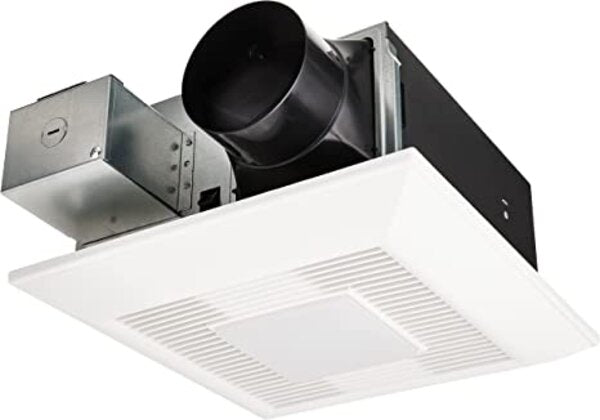 Panasonic FV-0511VFL1K WhisperFit® DC Ventilation Fan Side View