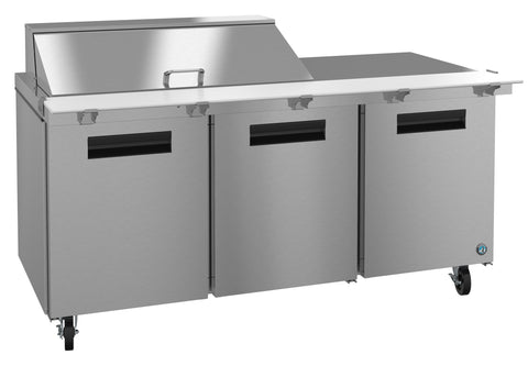 3 Door Mega Top Refrigerated Sandwich Prep Table