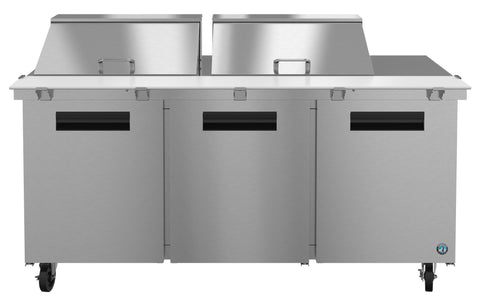 3 Door Mega Top Refrigerated Sandwich Prep Table