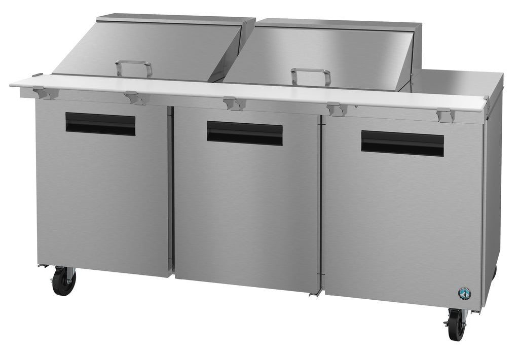 3 Door Mega Top Refrigerated Sandwich Prep Table
