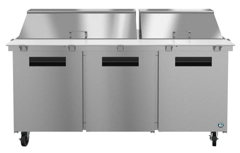 3 Door Mega Top Refrigerated Sandwich Prep Table