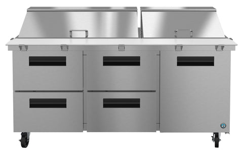 4 Drawer Mega Top Refrigerated Sandwich Prep Table