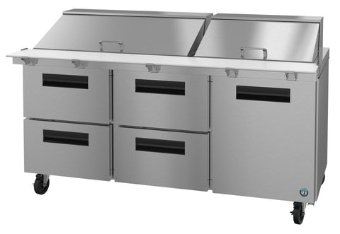 4 Drawer Mega Top Refrigerated Sandwich Prep Table
