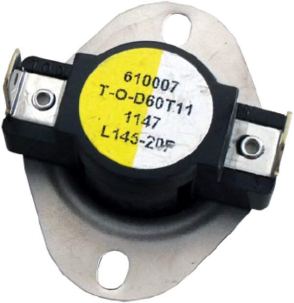 Supco L145 Therm-O-Disc Fan and Limit Thermostat Side View