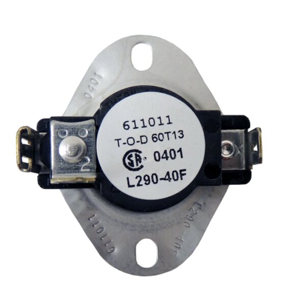 Supco L290 Therm-O-Disc Fan and Limit Thermostat Front View