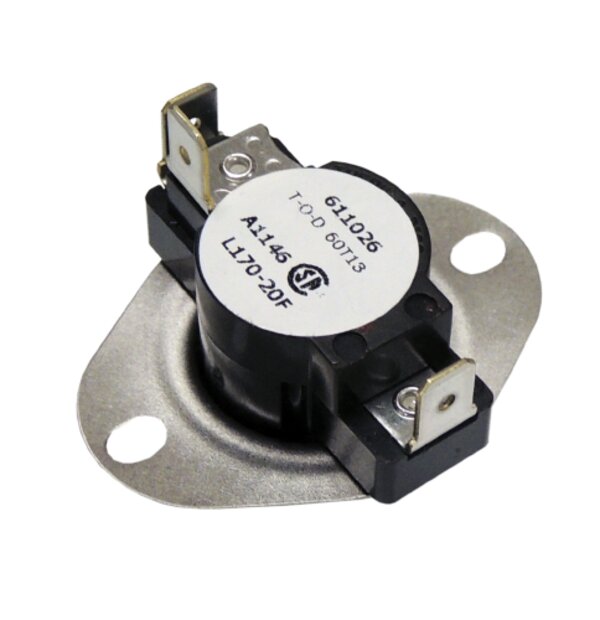 Supco LD170 Therm-O-Disc Fan and Limit Thermostat Side View