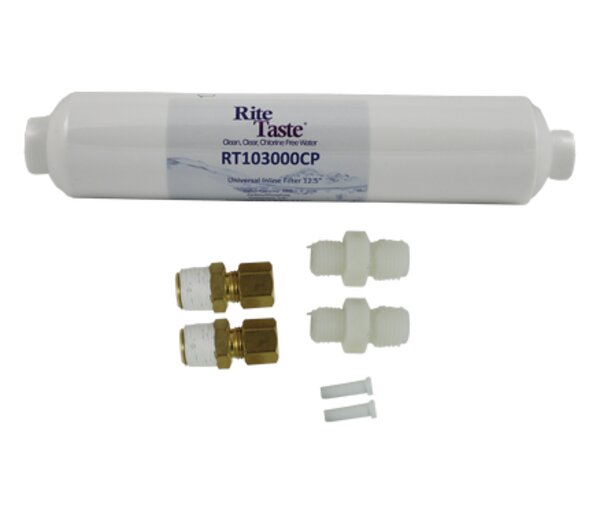 Supco RT103000CP In-Line Water Filter Front View