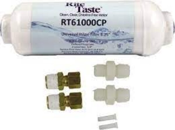 Supco RT61000CP In-Line Water Filter Front View