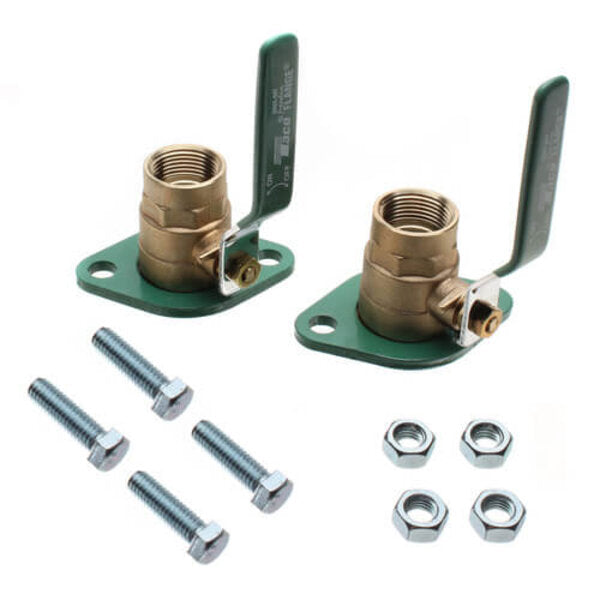 Taco SFL-100T Shut-off Swivel Flange Set Side View