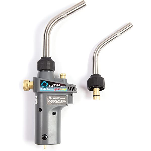 TurboTorch TX500 Self-Igniting Hand Torch Side View