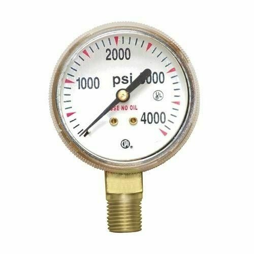 Uniweld G7SD Replacement Gauge Front View