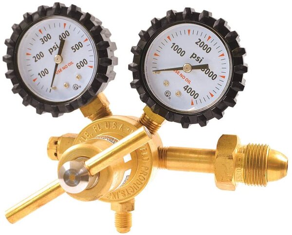 Uniweld RHP400 Nitrogen Regulator Front View